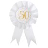 50 år gold age rosette