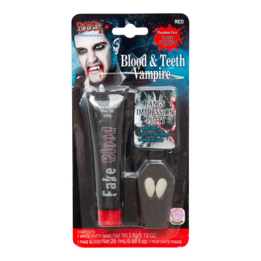 Vampire blood & fangs