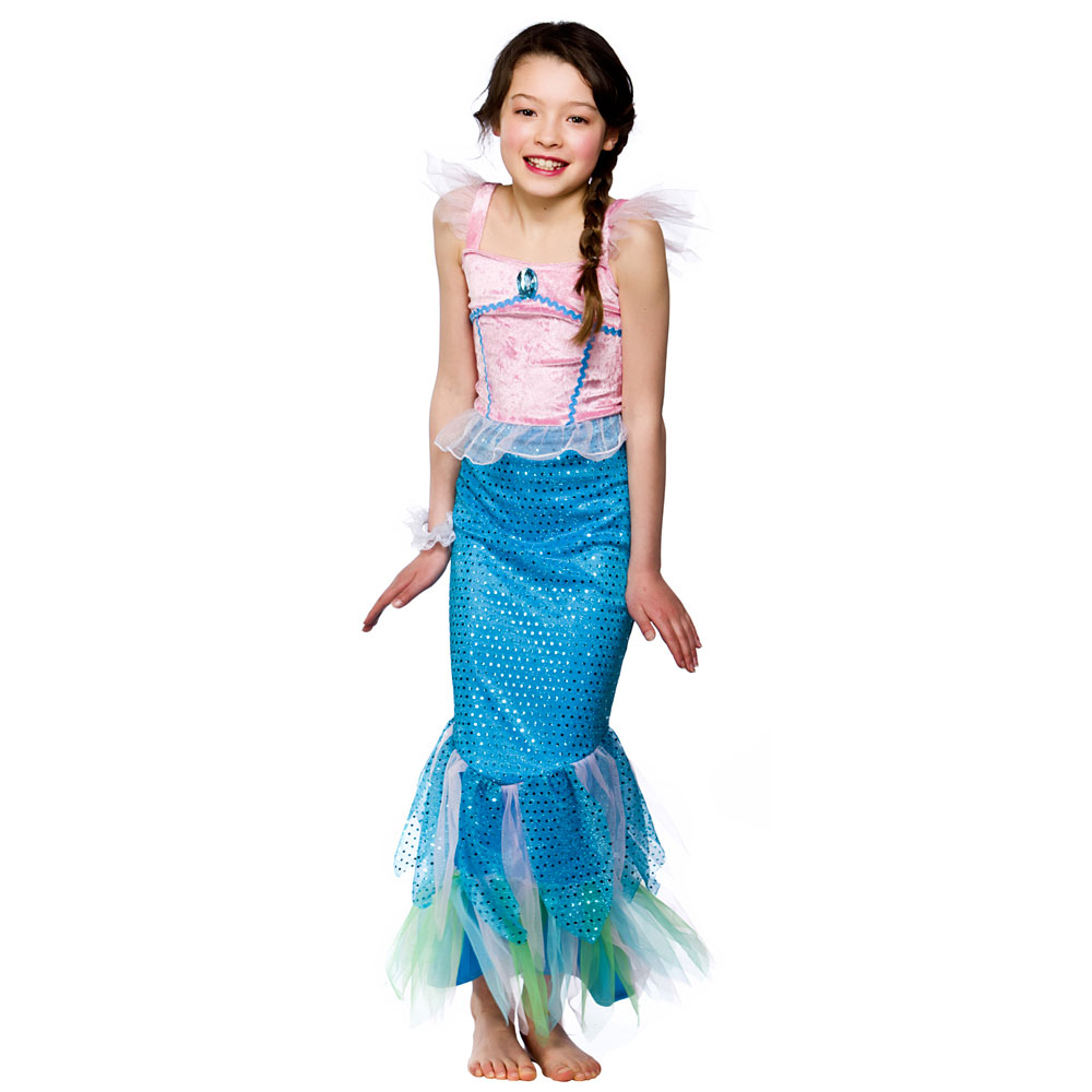 Havfrue mystical mermaid 5-7 år