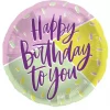 Folieballong Happy birthday to you