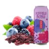 Pocas popping boba mixed berry hibiscus tea 490ml