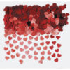 Bordkonfetti Sparkle Hearts Hot red
