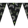 Gaming Flaggbanner i plast 20x30cm (10 meter)