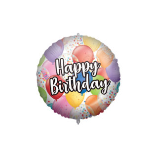 Happy Birthday Balloons Foil Balloon 46 cm