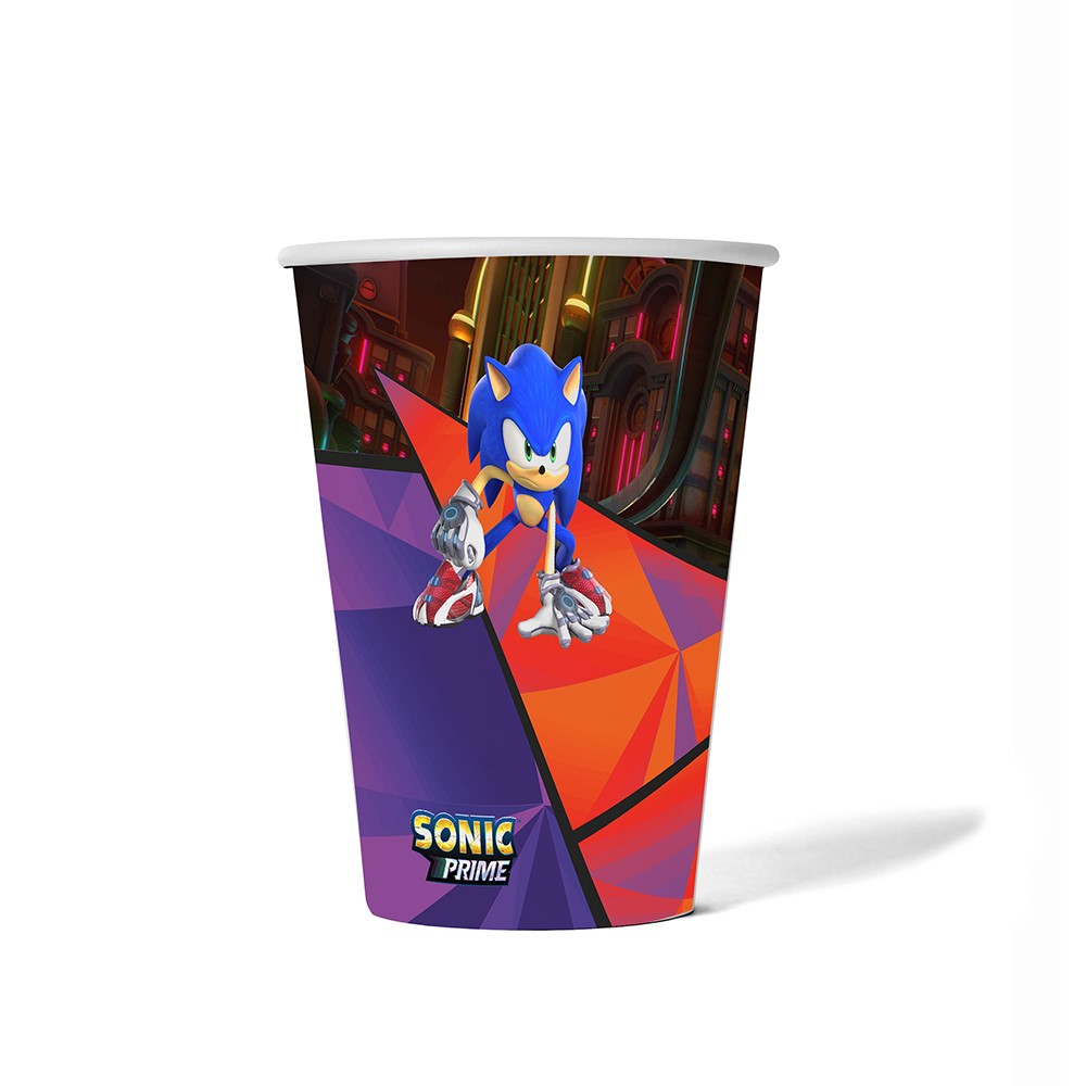 Sonic prime pappkopper 8pk