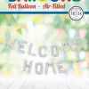 Ballong-ord WELCOME HOME sølv