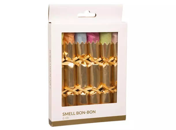 Smell bon-bon gull/ass frg med sløyfe