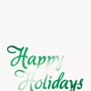 Happy holidays juleservietter 16pk