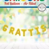Ballongord GRATTIS gull 41 cm
