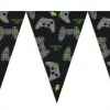 Gaming Flaggbanner i plast 20x30cm (10 meter)
