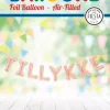Ballong-ord TILLYKKE rosegold