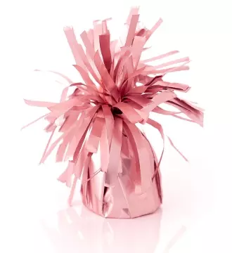 Ballongvekt folie pastel pink