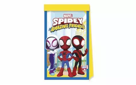 Spidey amazing friends godteposer i papir 4pk