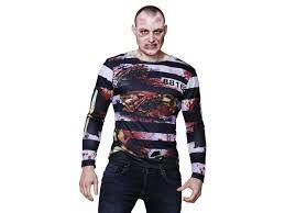 Fotorealistisk genser Zombie prisoner M/L