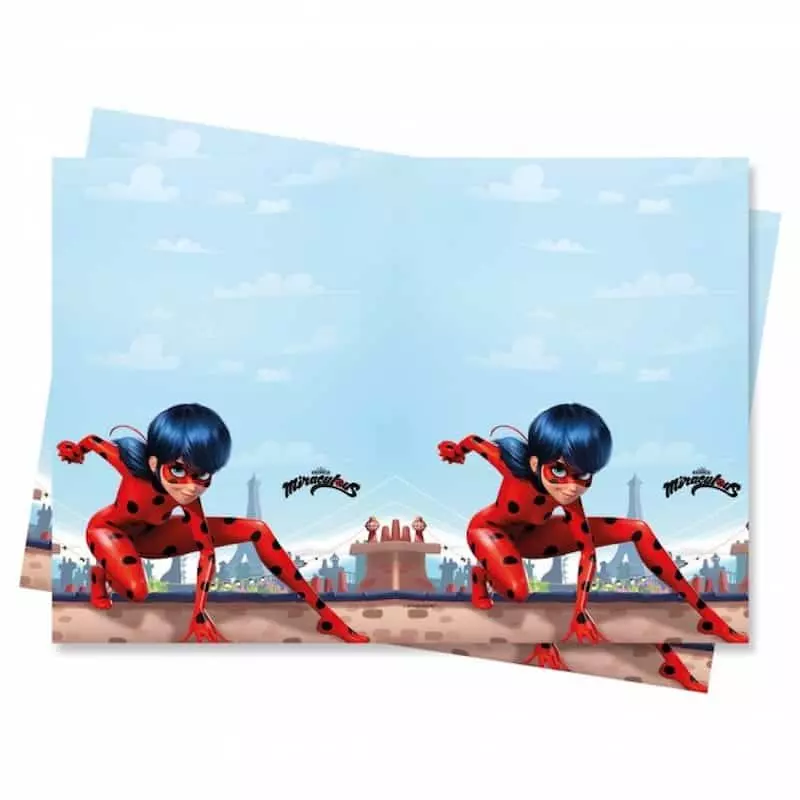 Miraculous Ladybug Plastduk 120x180 cm