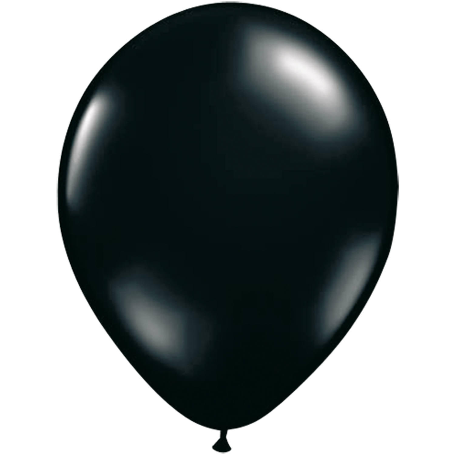 Black Balloons 30 cm 10pk