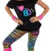 80s leggings set (onesize) rosa