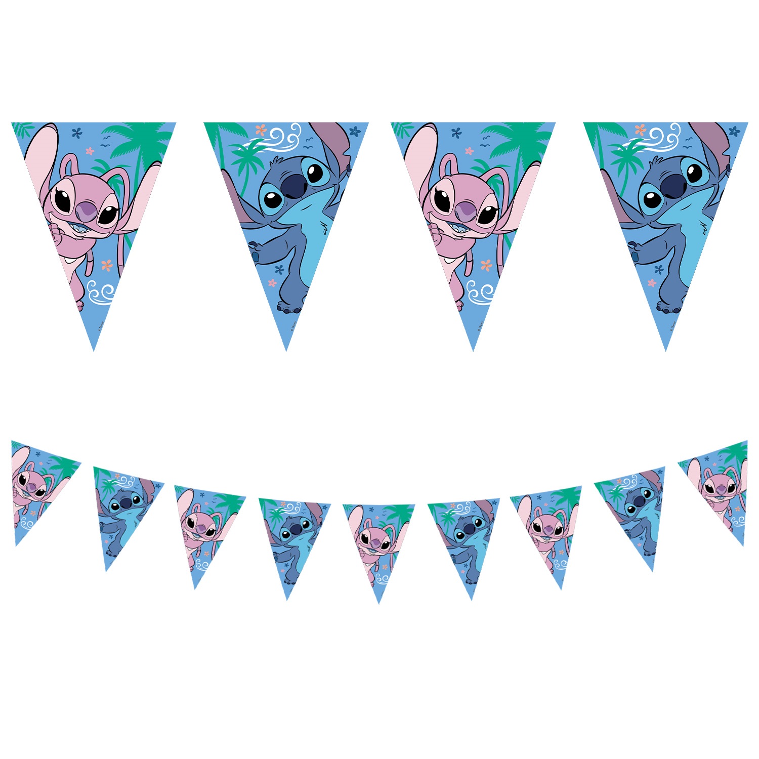 Stitch flaggbanner 2,3m