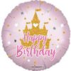 Happy birthday castle folieballong