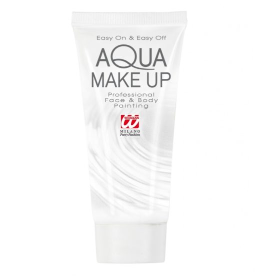 Hvit aqua make up i tube