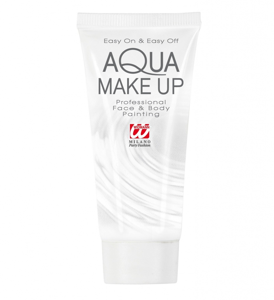 Hvit aqua make up i tube