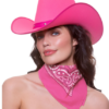 Cowboyskjerf rosa