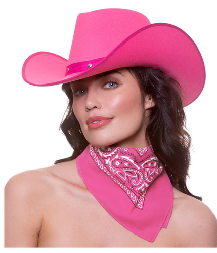 Cowboyskjerf rosa
