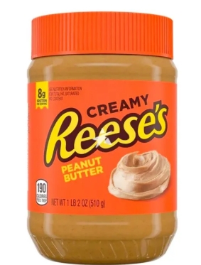 Reeses creamy peanut butter 510g