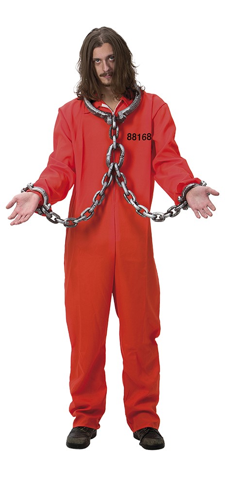 Amerikansk orange prisoner (onesize voksen)