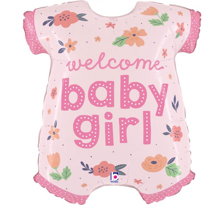 Onsie ballong baby girl 66cm