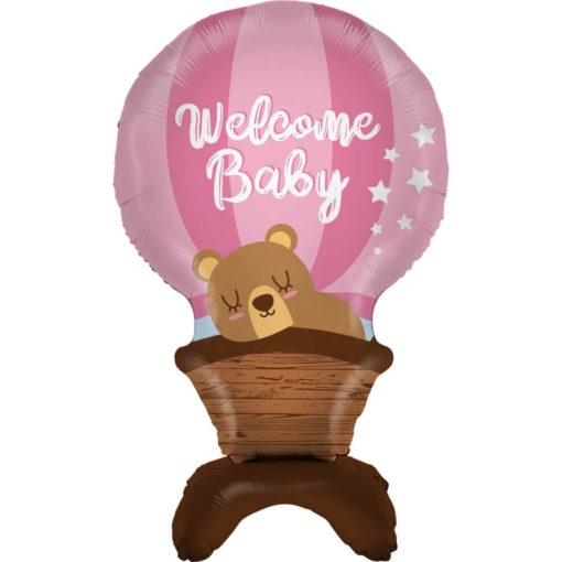 Stand up ballong baby girl 97cm