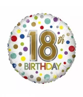 18th birthday folieballong