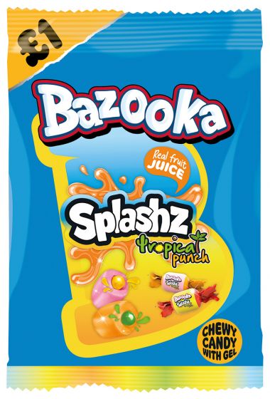 Bazooka splashz tropical punch