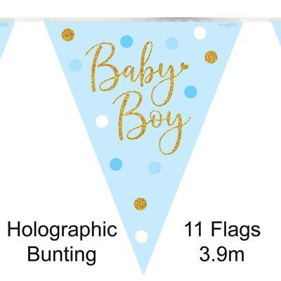 Baby boy flaggbanner 3,9m