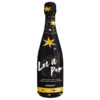 Confetti Bottle Gold Star Foil 32cm