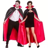 Deluxe satin vampire cape lang