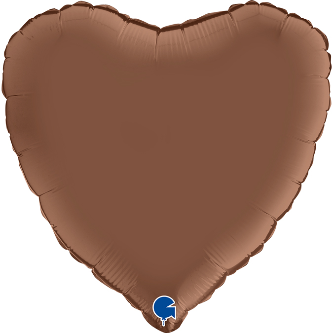 Satin chocolate hjerte
