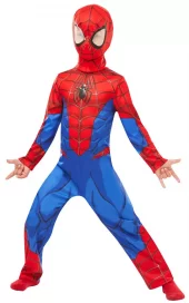 Spiderman kostyme str. 8-10 år (128-140cm)