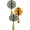 Honeycomb set golden dawn 3pk