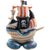 Stående folieballong pirate ship 81cm