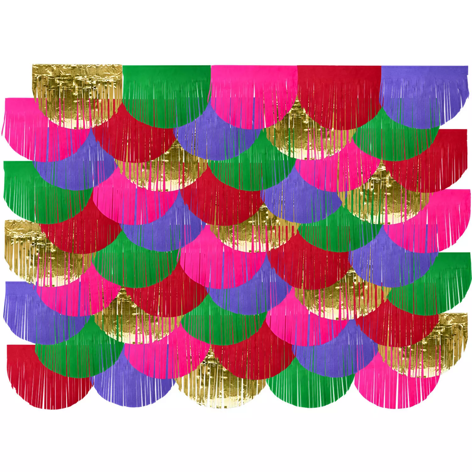 Fringe backdrop party 2×2 meter