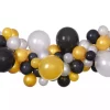 Ballong Girlander Black,Silver and Gold