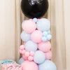 Gender reveal balloon column kit