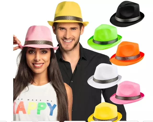 Funky hats ass.farger