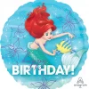 Ariel Dream Big Happy Birthday folieballong rund