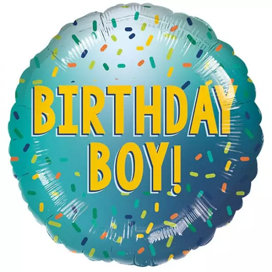 BIRTHDAY BOY CONFETTI FOIL