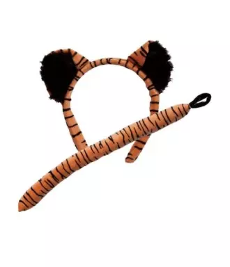 Tiger ører og hale