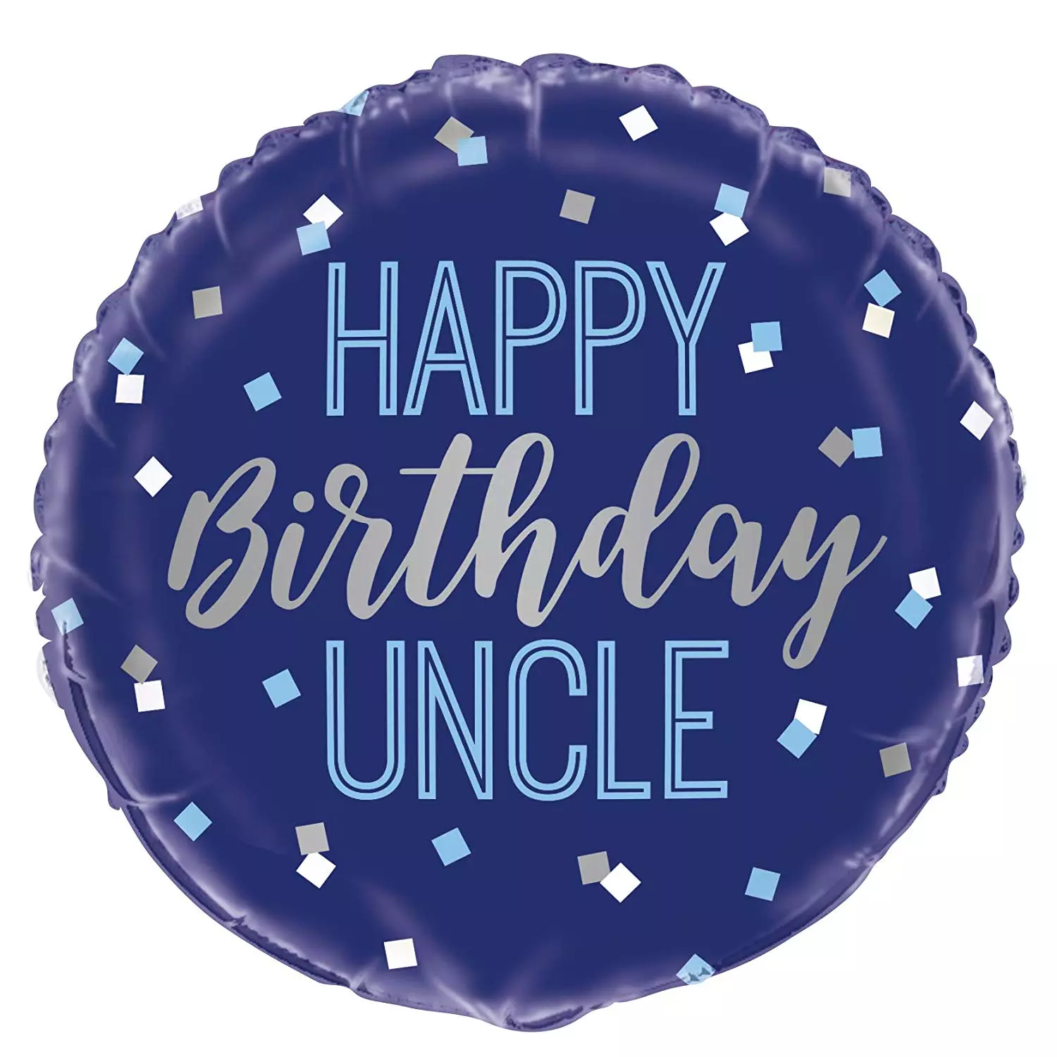 Birthday uncle folieballong