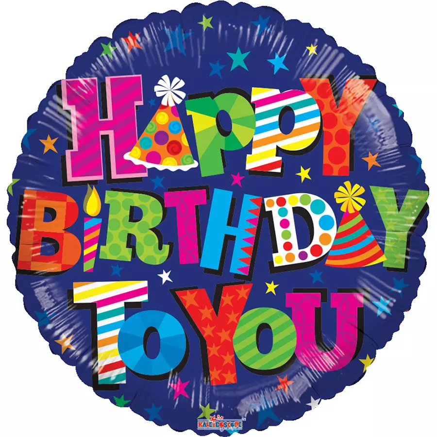 Folie happy birthday