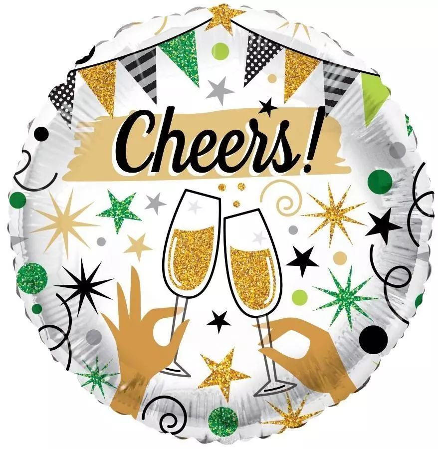 ECO balloon cheers glasses